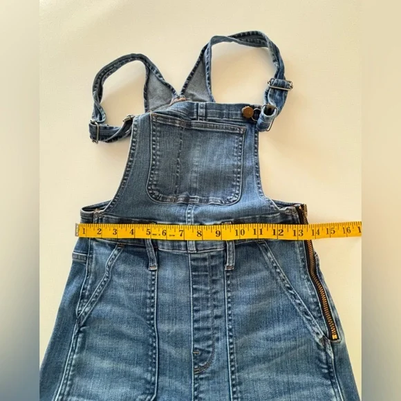 Madewell | Stovepipe Overalls | Lorton Wash | Women's Size XS - Picture 9 of 11